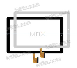 Replacement Q053D-FPC-00 Digitizer Touch Screen for 10.1 Inch Tablet PC