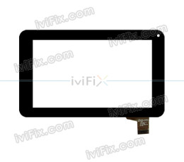 Replacement C186111B1-FPC689DR Digitizer Touch Screen for 7 Inch Tablet PC
