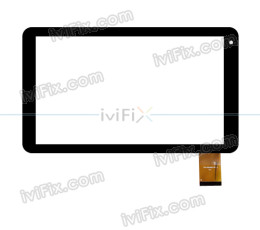 Replacement Digitizer Touch Screen for New Theory Arrena 2QD10WH Quad Core 10.1 Inch Tablet PC