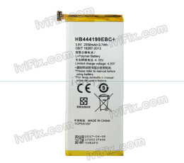 Replacement 2550mAh Battery for Huawei Honor 4C 5 Inch Phone