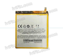 3000mAh Battery Replacement for Meizu M5s 5.2 Inch Phone