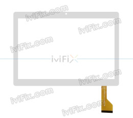 Replacement MJK-1167-V1-FPC Digitizer Touch Screen for 10.1 Inch Tablet PC