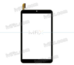 Replacement DP080686-F2-A Digitizer Touch Screen for 8 Inch Tablet PC