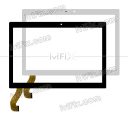 CX252D FPC-V01 Digitizer Touch Screen Replacement for 10.1 Inch Tablet PC