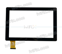 HOTATOUCH HC253168N1-FPC V1 Digitizer Touch Screen Replacement for 10.1 Inch Tablet PC