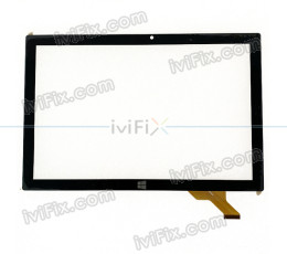 Replacement Kingvina PG1096-B-V3 Digitizer Touch Screen for 10.1 Inch Tablet PC