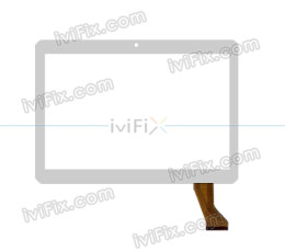 Replacement MJK-0607 Digitizer Touch Screen for 10.1 Inch Tablet PC