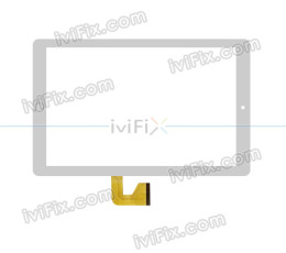 Replacement MJK-0837-FPC/2017.09.13 HQC Digitizer Touch Screen for 10.1 Inch Tablet PC