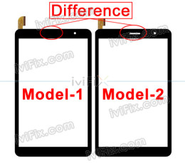 HXD-0887A2-PG Digitizer Touch Screen Replacement for 8 Inch Tablet PC