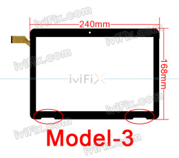 Digitizer Touch Screen Replacement for LINSAY Model:F10XIPSQ Quad Core 10.1 Inch Tablet PC