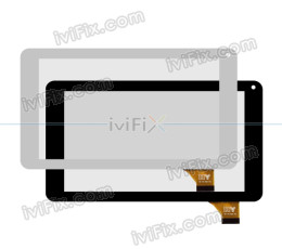 Replacement MT CTP-397 86V 2014.10.08 Digitizer Touch Screen for 7 Inch Tablet PC