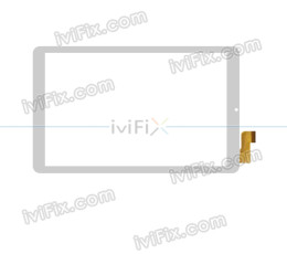 Touch Screen Digitizer Replacement for Hamlet ZELIG PAD 412W XZPAD412W Quad Core 10.1 Inch Tablet PC