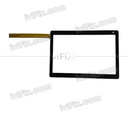 YZS-1037A Digitizer Touch Screen Replacement for 10.1 Inch Tablet PC