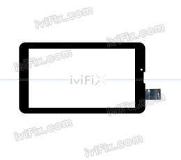 Replacement C184104A1-FPC738DR Digitizer Touch Screen for 7 Inch Tablet PC