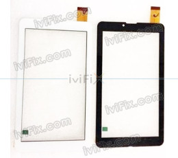Replacement LS-F1B284B4BJ Digitizer Touch Screen for 7 Inch Tablet PC