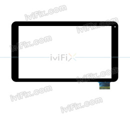 Replacement HOTATOUCH C145256B1-DRFPC247T-V1.0 Digitizer Touch Screen for 10.1 Inch Tablet PC
