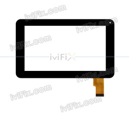 Replacement JQ7040FP-02 LLT-P26833B Digitizer Touch Screen for 7 Inch Tablet PC