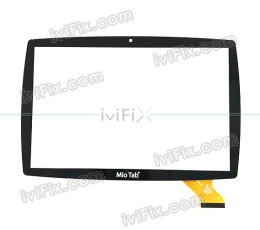 Replacement H06.5573.001 Digitizer Touch Screen for 10.1 Inch Mio Tab Tablet PC