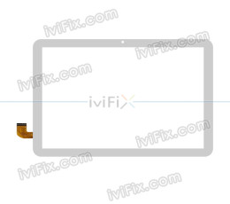 Replacement YJ1337PG101A2J1-FPC-V0 Digitizer Touch Screen for 10.1 Inch Tablet PC
