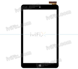 Touch Screen Digitizer Replacement for Talius Zaphyr 8005W Quad Core Windows 8 Inch Tablet PC