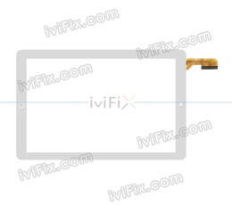 Replacement GT10JTY203-FPC Digitizer Touch Screen for 10.1 Inch Tablet PC