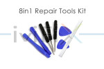Universal 8 in 1 Repair Opening Pry Tools Screwdrivers Kit for Tablet PCs Cell Phones