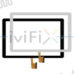 Replacement DH-10153A4-PG-FPC431 FX 1912 (RX14 TX26) Digitizer Touch Screen for 10.1 Inch Tablet PC