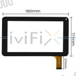 Replacement CZY6347A-FPC Digitizer Touch Screen for 7 Inch Tablet PC