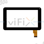 Replacement JQ7040FP-02 LLT-P26833B Digitizer Touch Screen for 7 Inch Tablet PC