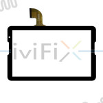 Replacement DH-1054A1-PG-FPC173 (RX18*TX28) FHX Digitizer Touch Screen for 10.6 Inch Tablet PC