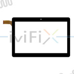 Replacement HZYCTP-101821-FPC Digitizer Touch Screen for 10.1 Inch Tablet PC