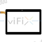 HS-1034A YZS-1034A FPC Digitizer Touch Screen Replacement for 10.1 Inch Tablet PC