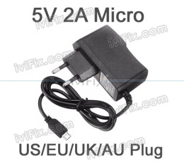 Adaptador Cargador USB de Pared para MTK6580 MT6580 Quad Core 10 Pulgadas Tablet PC