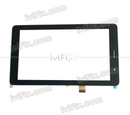 WJ1901-FPC V5.0 WJ1901-FPC V3.0 Pantalla táctil de Repuesto para 7 Pulgadas Tablet PC