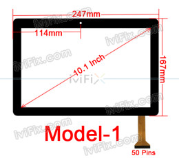 Pantalla táctil de Repuesto para MEBERRY M7-W 10.1" Octa-Core Android 10 Pulgadas Tablet PC