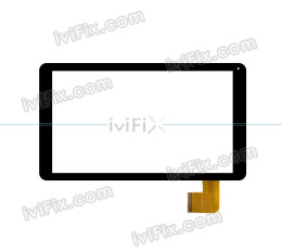 YJ607FPC-V0 Pantalla táctil de Repuesto para 10.1 Pulgadas Tablet PC
