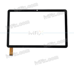 HZYCTP-103034A Pantalla táctil de Repuesto para 10.1 Pulgadas Tablet PC