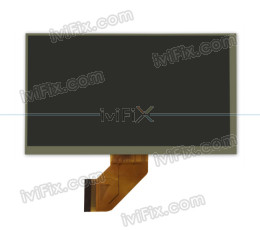 Repuesto Pantalla LCD para Thomson TEO-QUAD7BK16 Quad Core 7 Pulgadas Tablet PC