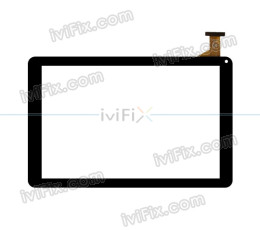 Digitalizador Pantalla táctil para MPMan MPQC30i Quad Core 10.1 Pulgadas Tablet PC