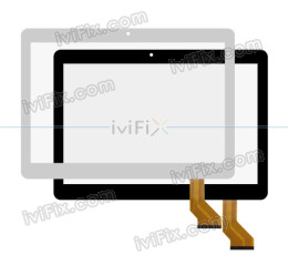 Remplacement d'écran Tactile pour Fige TK-E101GC Quad Core Phablet 10.1 Pouces Tablette PC