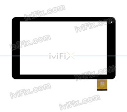 Remplacement HZYCTP-101760 Écran tactile pour 10.1 Pouces Tablette PC