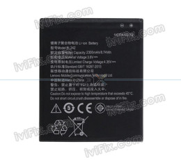 Batterie de Remplacement pour Lenovo A3910T30 5 Pouces Téléphone