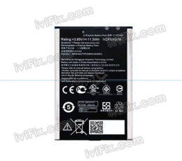 Batterie de Remplacement pour ASUS ZenFone Selfie ZD551KL 5.5 Pouces Téléphone