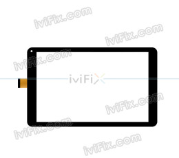 Écran Tactile Digitizer Remplacement pour Yuntab A108 Allwinner A64 Quad Core 10.1 Pouces Tablette PC