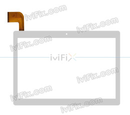 Remplacement HZYCTP-102205A Écran tactile pour 10.1 Pouces Tablette PC