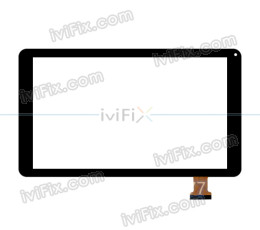 MS1539-FPC V1 01 Écran Tactile Digitizer Remplacement pour 10.1 Pouces Tablette PC