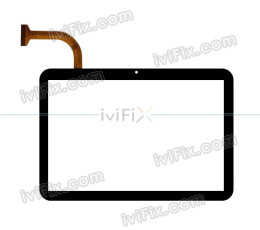 HZYCTP-102763 Écran Tactile Digitizer Remplacement pour 10.1 Pouces Tablette PC