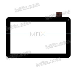 Remplacement HOTATOUCH C159257H1-DEFPC265T-V1.0 Écran tactile pour 10.1 Pouces Tablette PC