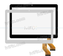Remplacement Angs-ctp-101533 A0 RX18*TX28 Écran tactile pour 10.1 Pouces Tablette PC