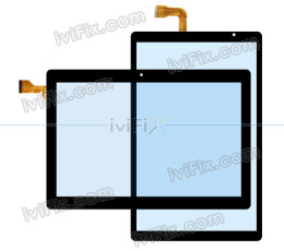 Remplacement Écran Tactile Digitizer pour BAKEN D10A Android 12 Quad-Core 10.1 Pouces Tablette PC